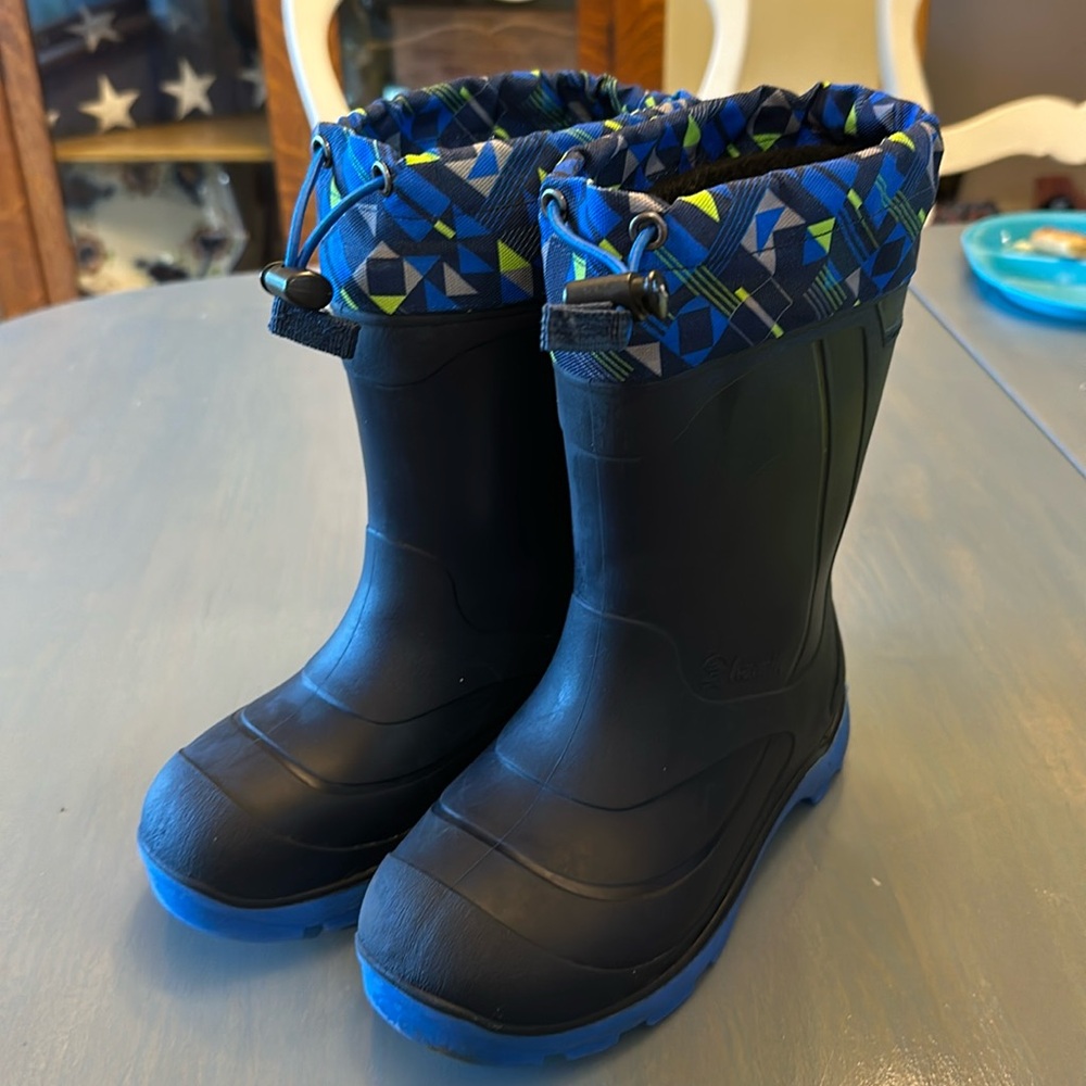 Kamik Snobuster Felt-Lined rubber snow boots